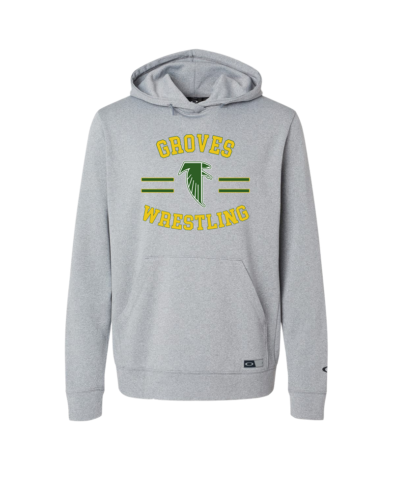 Groves HS Wrestling Curve - Oakley Hydrolix Hooded Sweatshirt