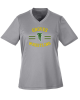 Groves HS Wrestling Curve - Womens Performance Shirt