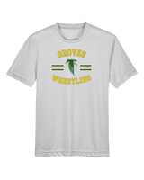 Groves HS Wrestling Curve - Youth Performance T-Shirt