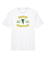 Groves HS Wrestling Curve - Youth Performance T-Shirt