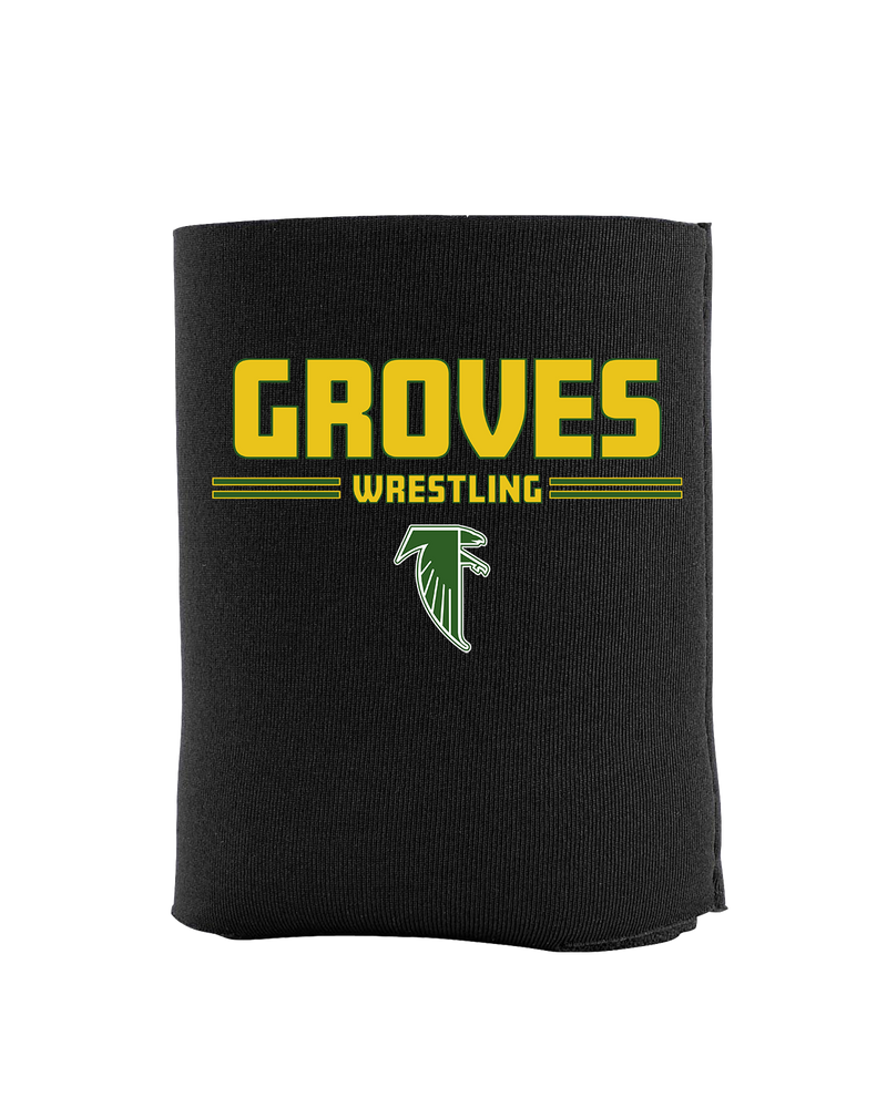Groves HS Wrestling Keen - Koozie