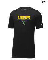 Groves HS Wrestling Keen - Nike Cotton Poly Dri-Fit