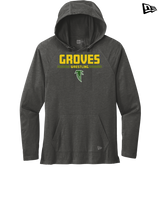 Groves HS Wrestling Keen - New Era Tri Blend Hoodie