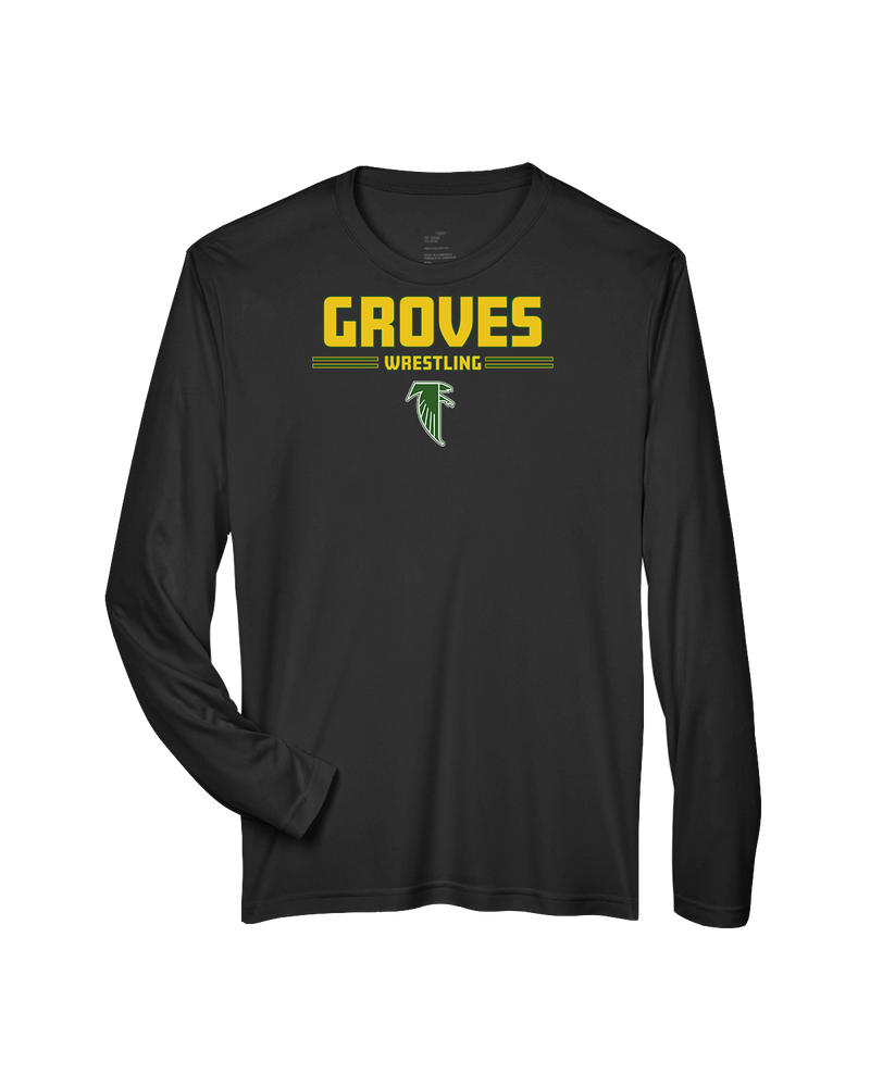 Groves HS Wrestling Keen - Performance Long Sleeve