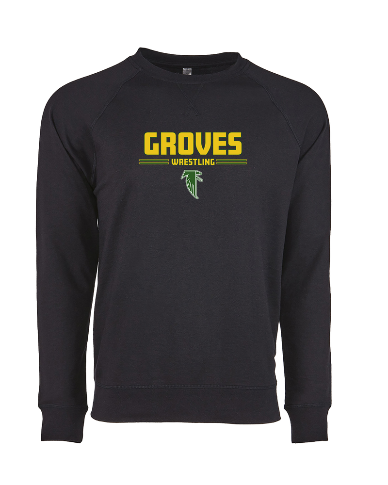 Groves HS Wrestling Keen - Crewneck Sweatshirt