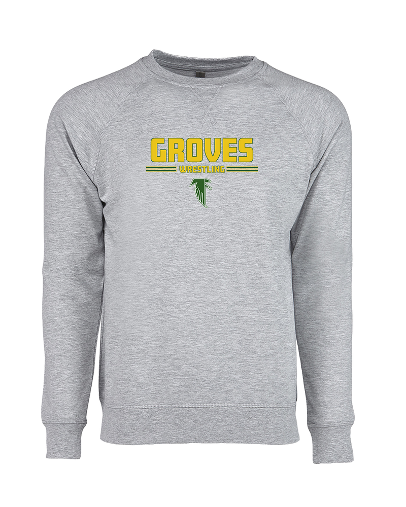 Groves HS Wrestling Keen - Crewneck Sweatshirt