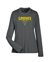 Groves HS Wrestling Keen - Womens Performance Long Sleeve