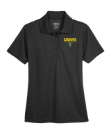 Groves HS Wrestling Keen - Womens Polo