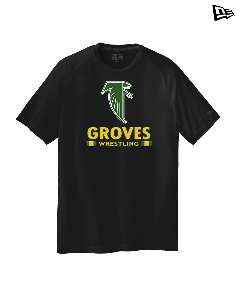 Groves HS Wrestling Stacked - New Era Performance Crew