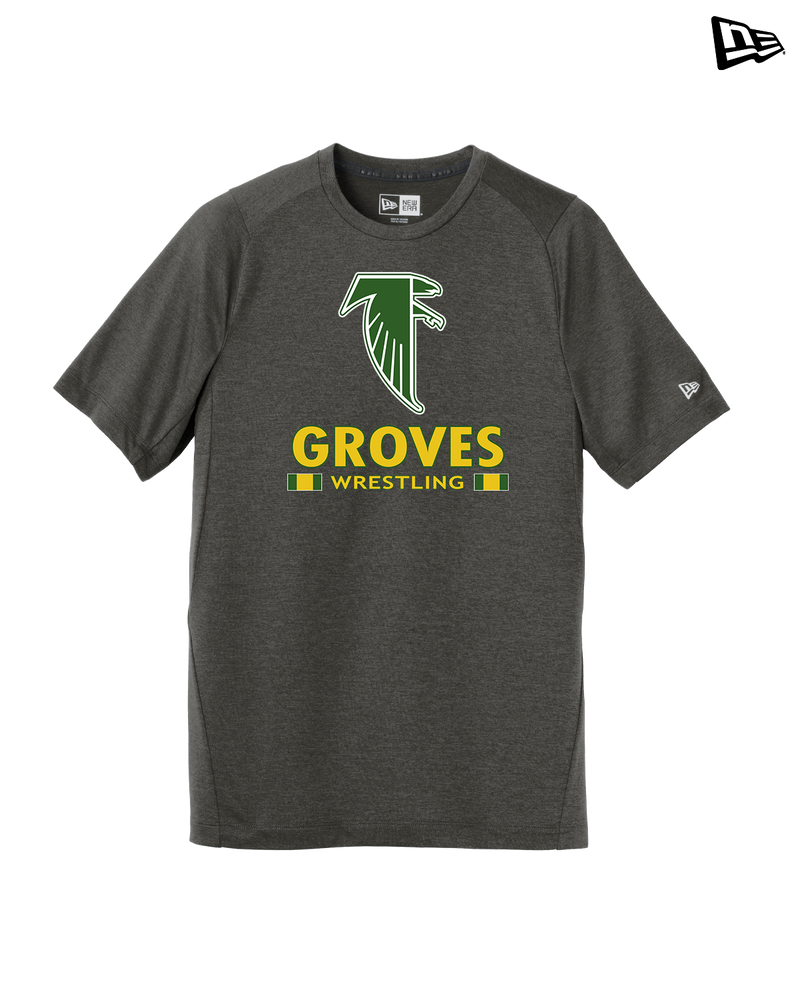 Groves HS Wrestling Stacked - New Era Performance Crew