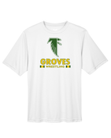 Groves HS Wrestling Stacked - Performance T-Shirt