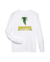 Groves HS Wrestling Stacked - Performance Long Sleeve
