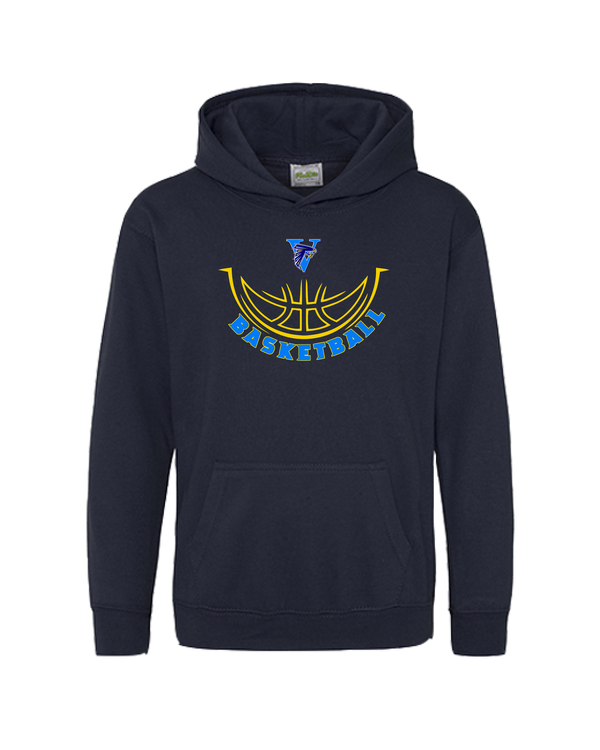 Santa Ana Valley HS Half Ball - Cotton Hoodie