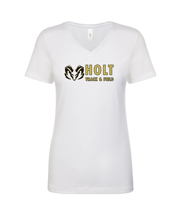 Holt HS Track & Field Basic - Womens Vneck