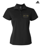 Holt HS Track & Field Curve - Adidas Womens Polo