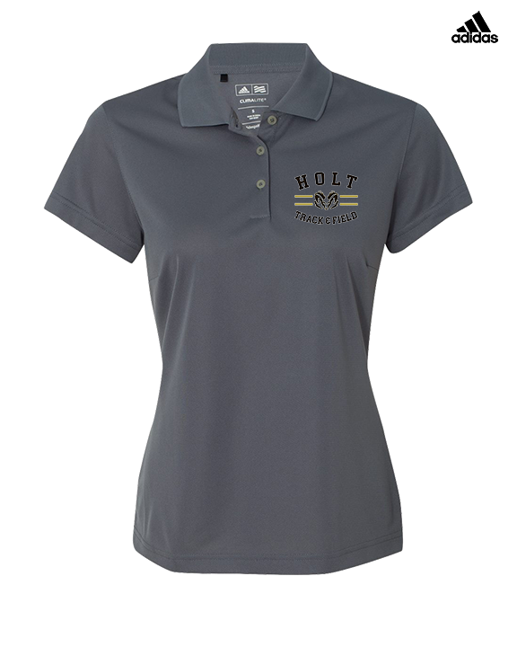 Holt HS Track & Field Curve - Adidas Womens Polo