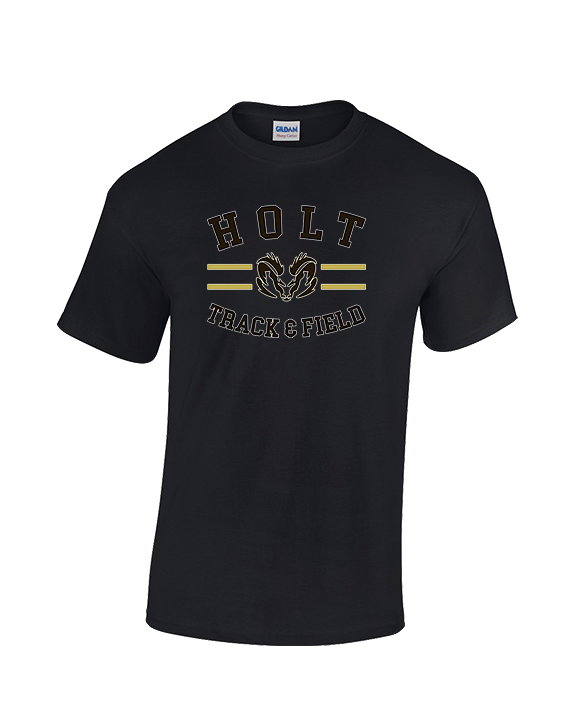 Holt HS Track & Field Curve - Cotton T-Shirt