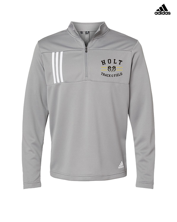 Holt HS Track & Field Curve - Mens Adidas Quarter Zip