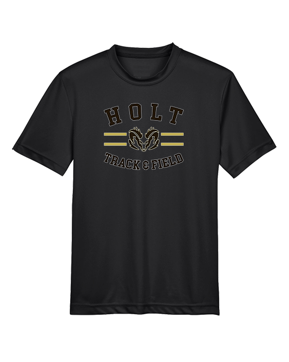 Holt HS Track & Field Curve - Youth Performance Shirt