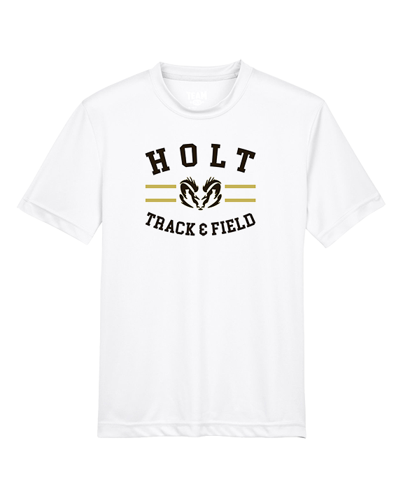 Holt HS Track & Field Curve - Youth Performance Shirt