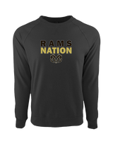 Holt HS Track & Field Nation - Crewneck Sweatshirt