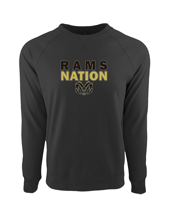 Holt HS Track & Field Nation - Crewneck Sweatshirt