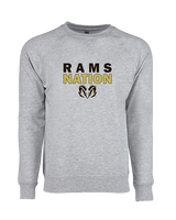 Holt HS Track & Field Nation - Crewneck Sweatshirt