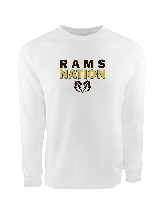 Holt HS Track & Field Nation - Crewneck Sweatshirt