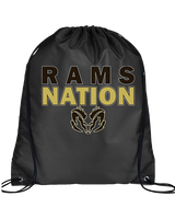 Holt HS Track & Field Nation - Drawstring Bag