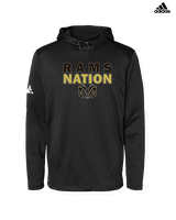 Holt HS Track & Field Nation - Mens Adidas Hoodie