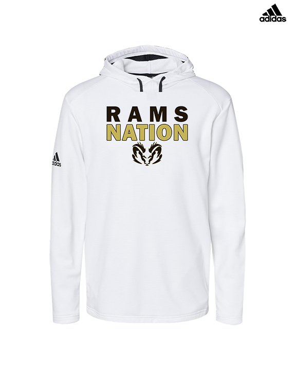 Holt HS Track & Field Nation - Mens Adidas Hoodie