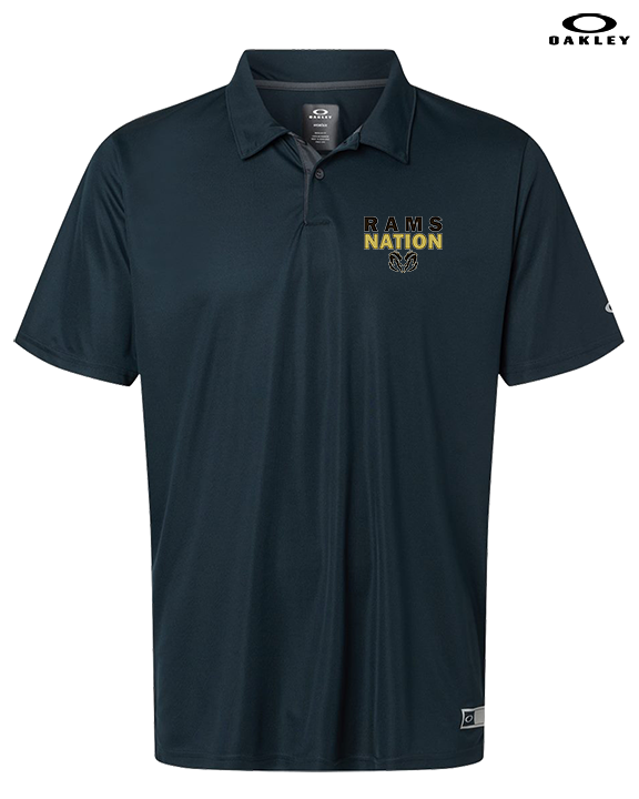 Holt HS Track & Field Nation - Mens Oakley Polo