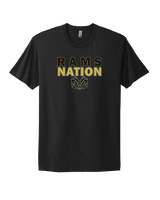 Holt HS Track & Field Nation - Mens Select Cotton T-Shirt