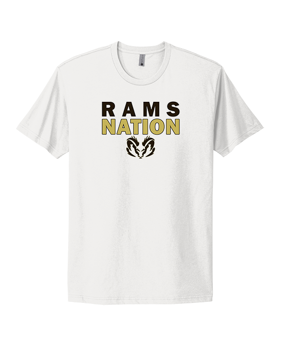 Holt HS Track & Field Nation - Mens Select Cotton T-Shirt