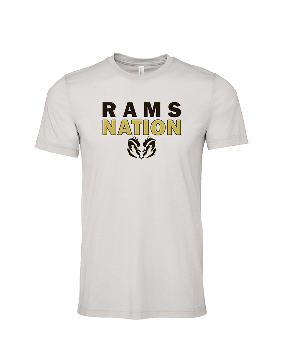 Holt HS Track & Field Nation - Tri-Blend Shirt