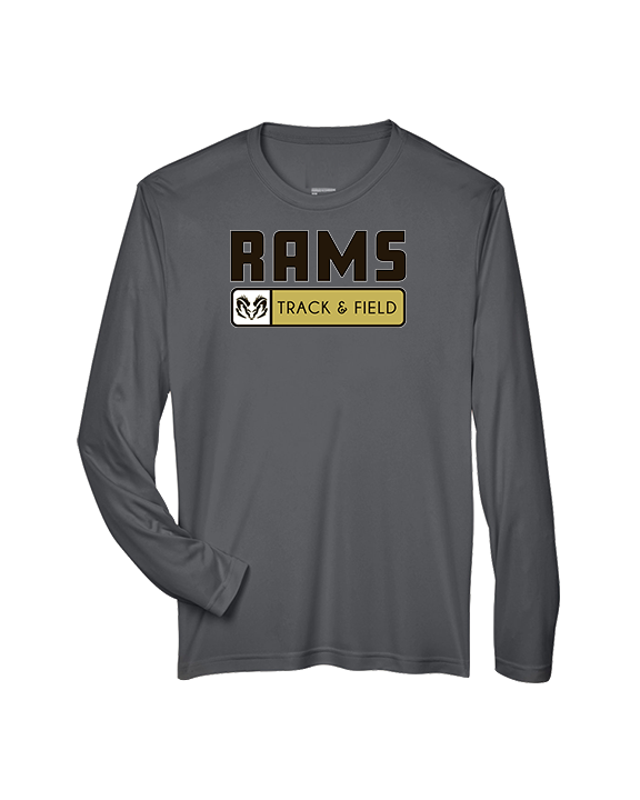 Holt HS Track & Field Pennant - Performance Longsleeve