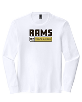 Holt HS Track & Field Pennant - Tri-Blend Long Sleeve