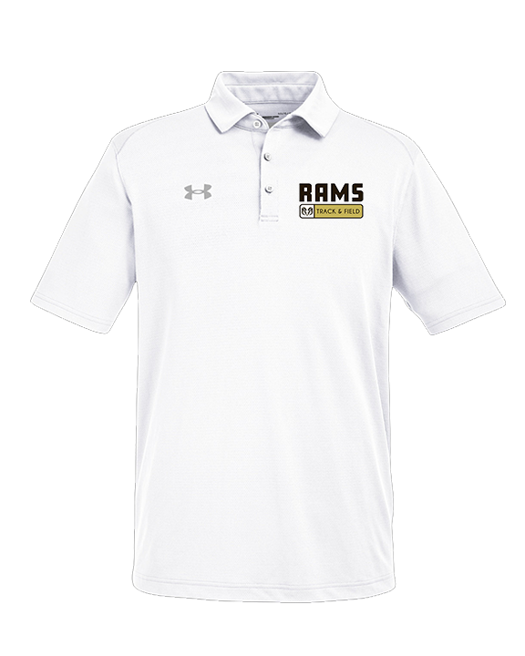 Holt HS Track & Field Pennant - Under Armour Mens Tech Polo