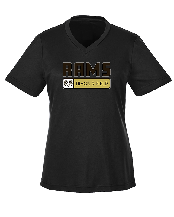 Holt HS Track & Field Pennant - Womens Performance Shirt