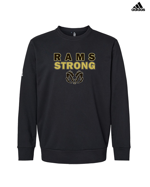 Holt HS Track & Field Strong - Mens Adidas Crewneck