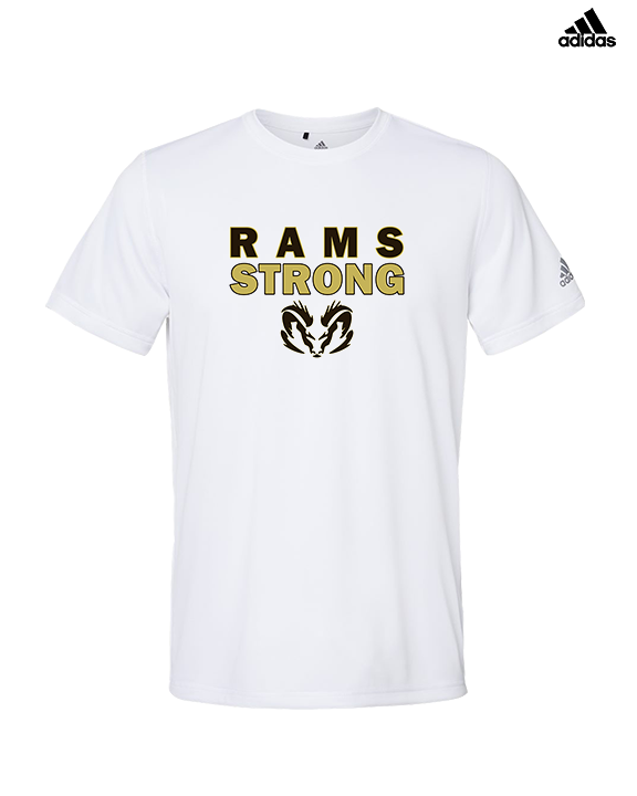 Holt HS Track & Field Strong - Mens Adidas Performance Shirt