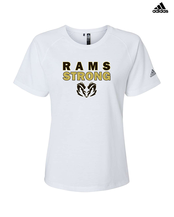 Holt HS Track & Field Strong - Womens Adidas Performance Shirt