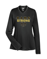 Holt HS Track & Field Strong - Womens Performance Longsleeve