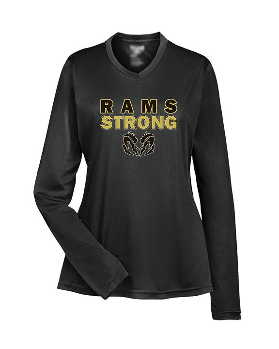 Holt HS Track & Field Strong - Womens Performance Longsleeve