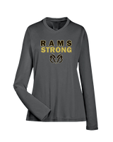 Holt HS Track & Field Strong - Womens Performance Longsleeve