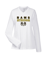 Holt HS Track & Field Strong - Womens Performance Longsleeve