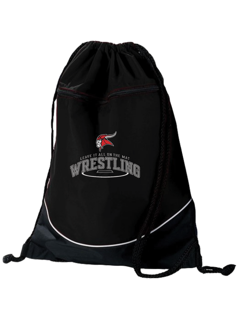 Homewood-Flossmoor HS Leave It All On The Mat - Drawstring Bag