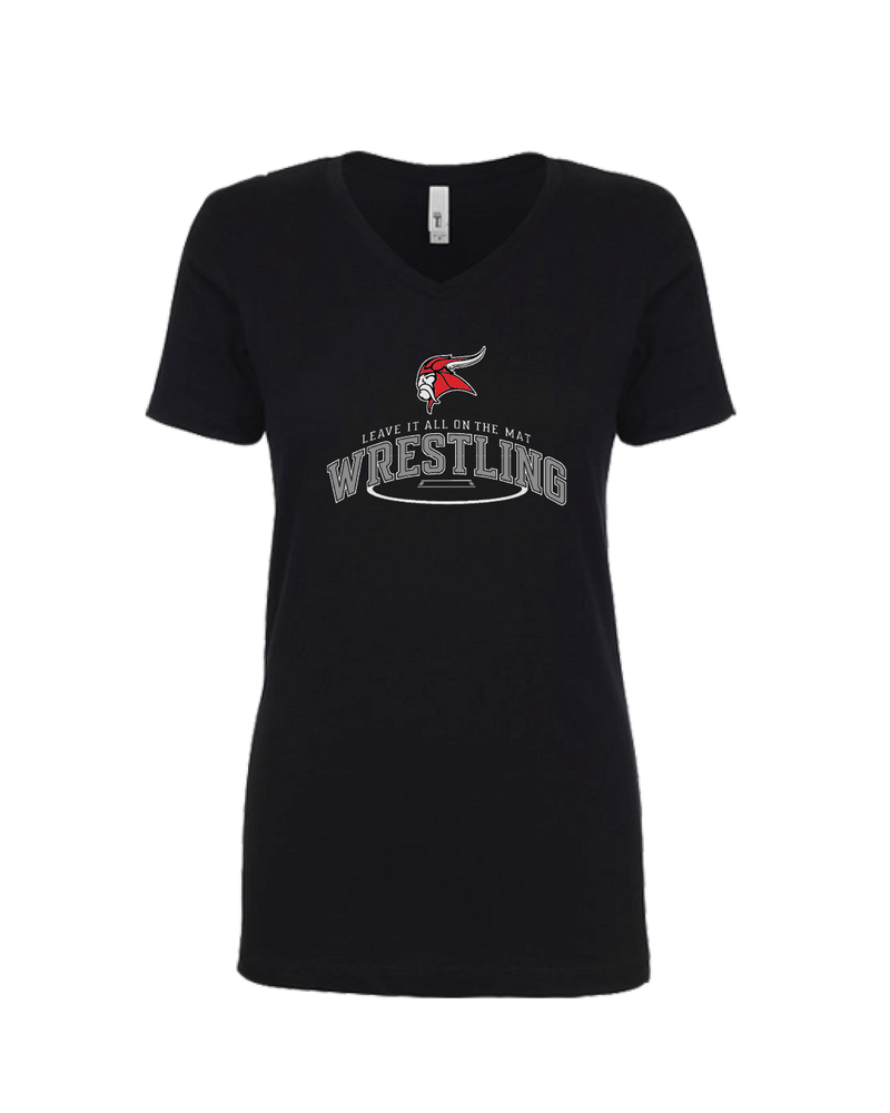 Homewood-Flossmoor HS Leave It All On The Mat - Women’s V-Neck