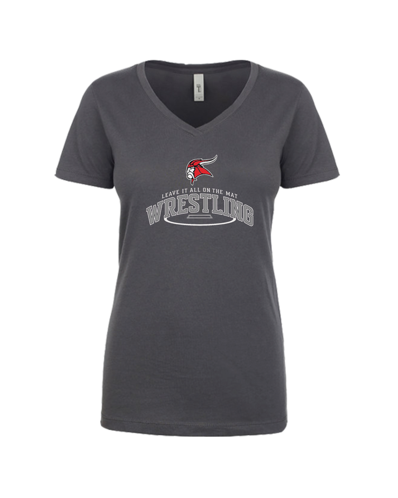 Homewood-Flossmoor HS Leave It All On The Mat - Women’s V-Neck