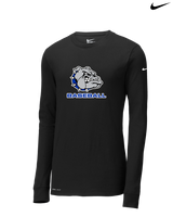 Ionia HS Baseball Logo - Nike Dri-Fit Poly Long Sleeve